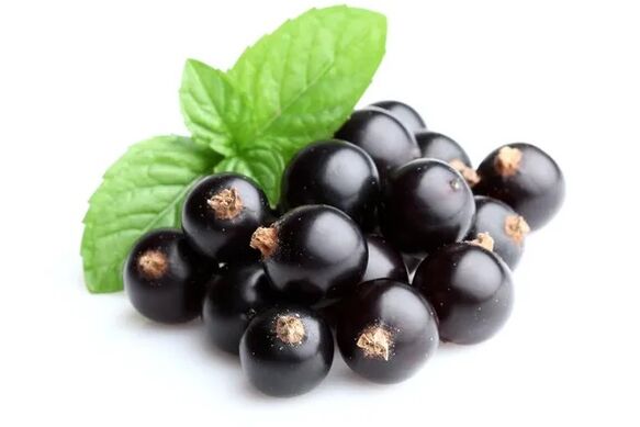 Ocuvit enthält Blackcurrant Virbereedung